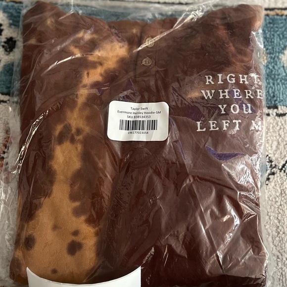 Taylor Swift Evermore Right Where You Left Me Hoodie - Picture 6 of 6